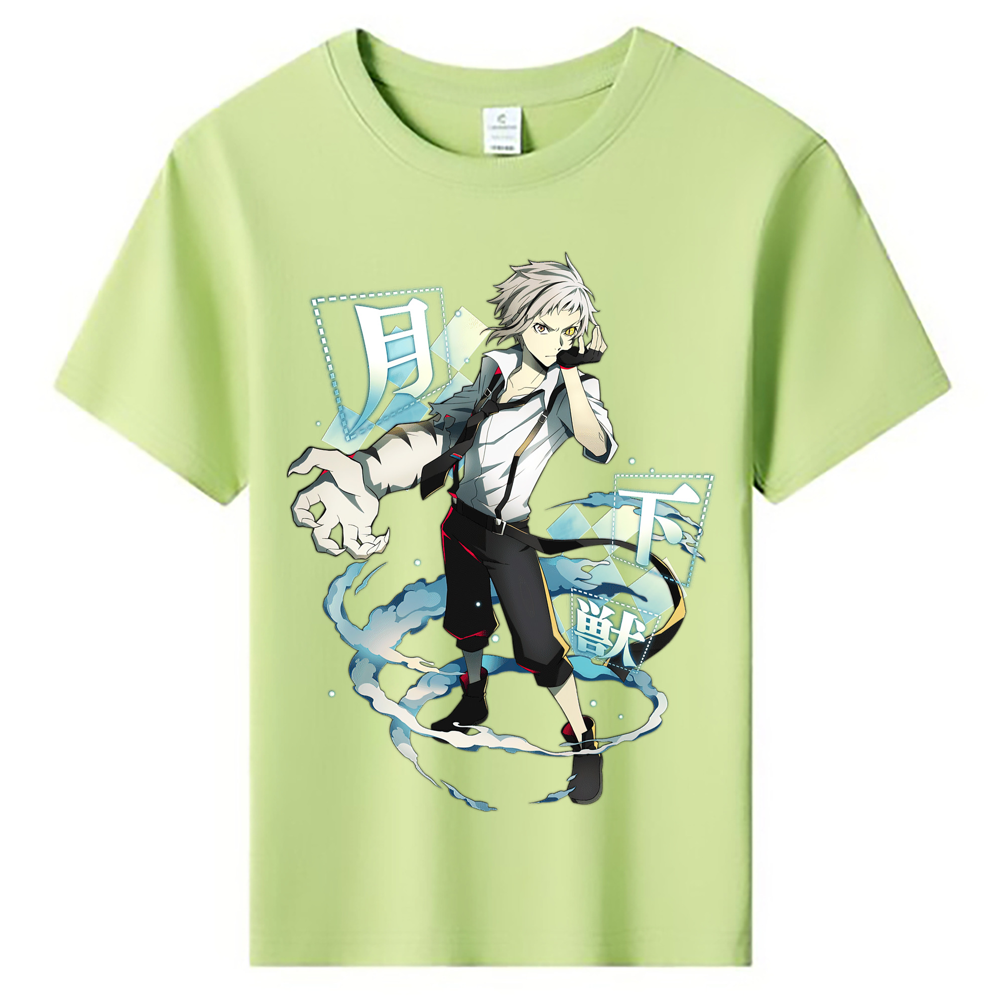 （画像用） 文豪ストレイドッグス Bungo Stray Dogs 綿100％キッズTシャツ（フロントプリント）